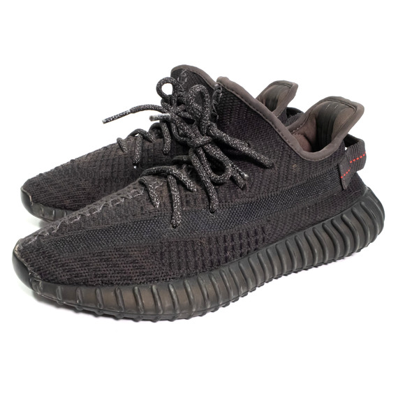 Adidas Yeezy Boost 350 V2 Low Black Non-Reflective Men's Size 6.5 - Picture 1 of 12